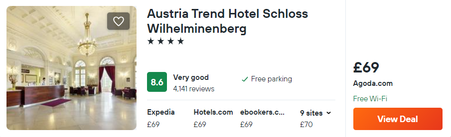 Austria Trend Hotel Schloss Wilhelminenberg