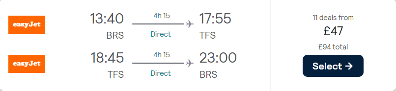 cheap flights to Spain