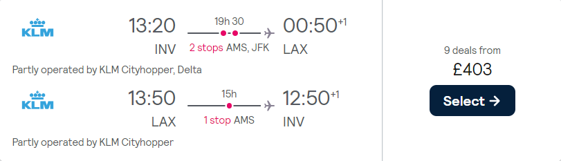 cheap flights to US