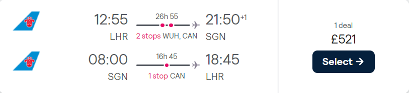 cheap flights to Vietnam