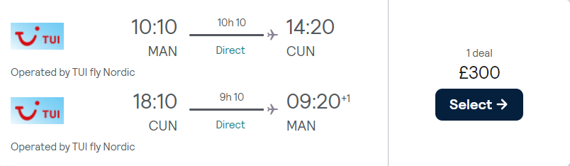 cheap flights to Mexico