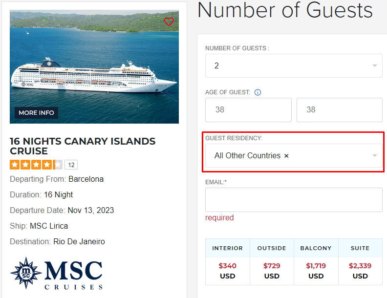 cheap cruise