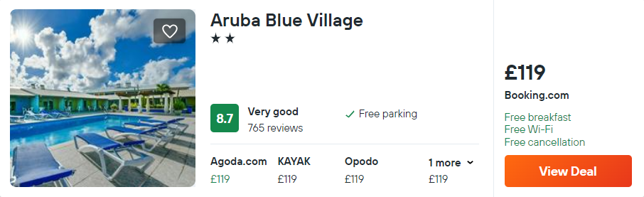 Aruba Blue Village