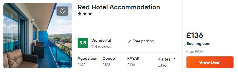 Red Hotel Accommodation