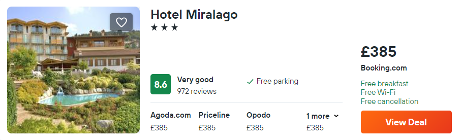 Hotel Miralago