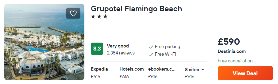 Grupotel Flamingo Beach