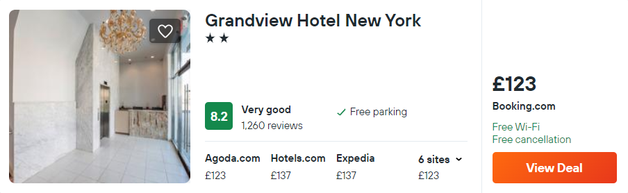 Grandview Hotel New York