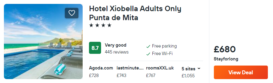 Hotel Xiobella Adults Only Punta de Mita