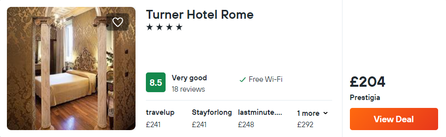Turner Hotel Rome