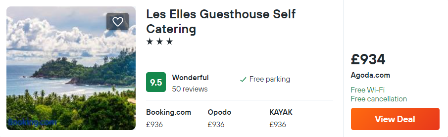 Les Elles Guesthouse Self Catering