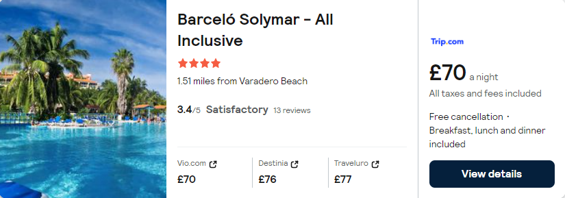 Barceló Solymar