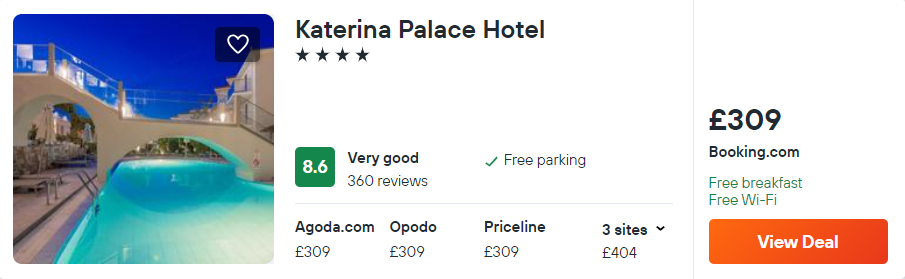 Katerina Palace Hotel