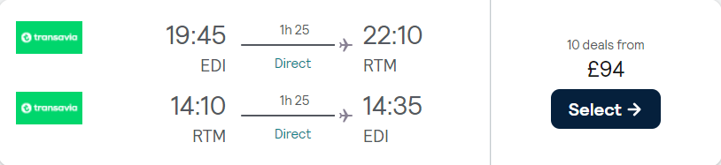 cheap flights to Netherlands