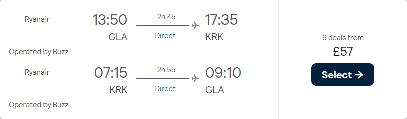 cheap flights to Poland