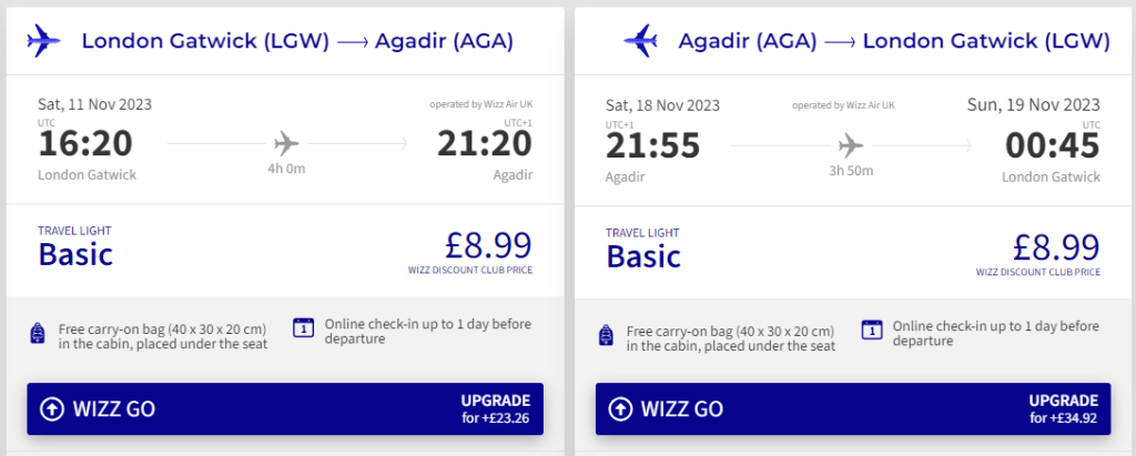 cheap flights to Morocco