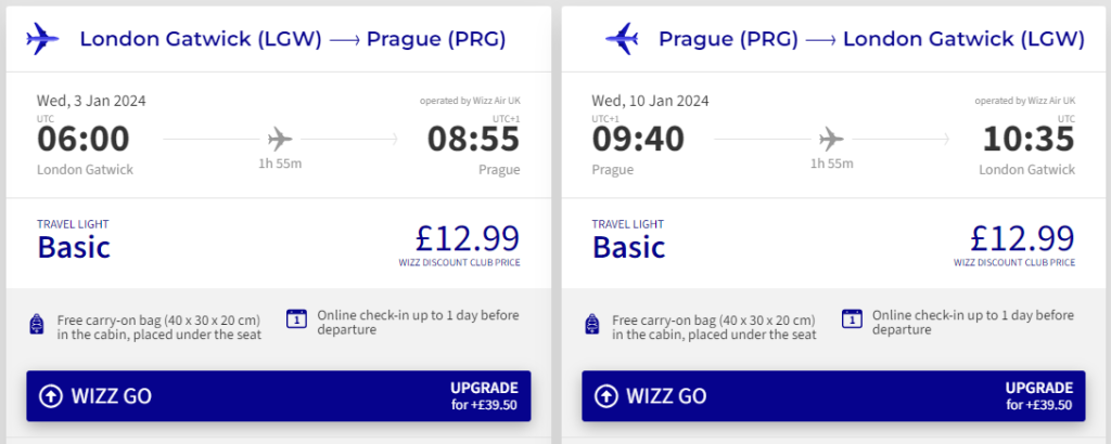 cheap flights to Czechia