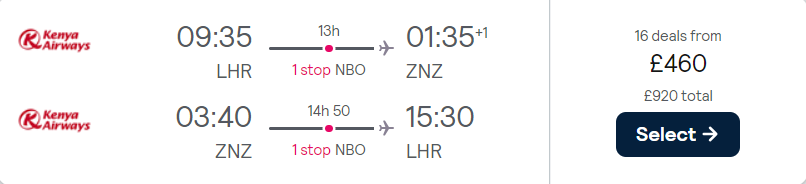 cheap flights to Tanzania