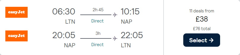 cheap flights to Italy
