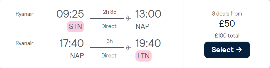 cheap flights to Italy