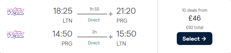 cheap flights to Czechia