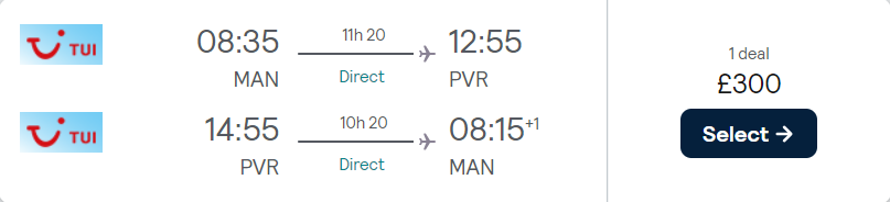 cheap flights TUI