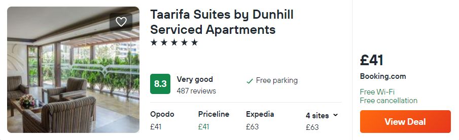 Taarifa Suites by Dunhill Serviced Apartments