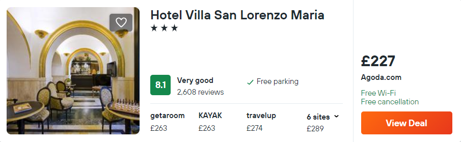 Hotel Villa San Lorenzo Maria