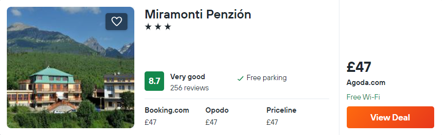 Miramonti Penzión