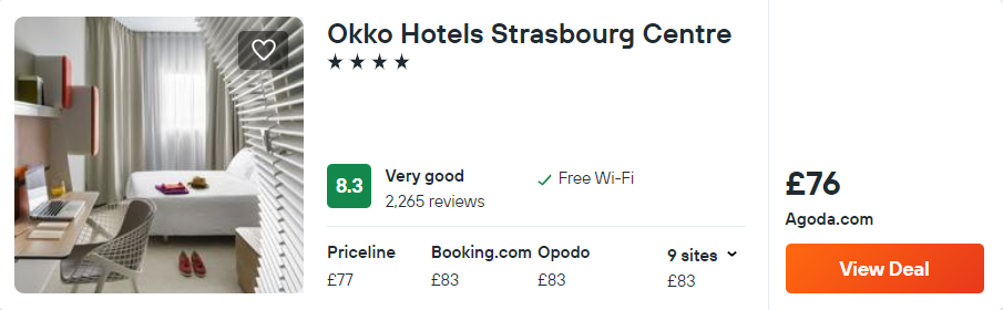 Okko Hotels Strasbourg Centre