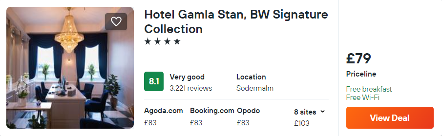 Hotel Gamla Stan, BW Signature Collection