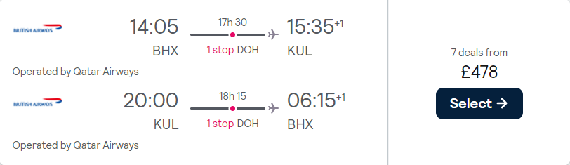 cheap flights to Malaysia