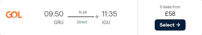 cheap flights to Brazil