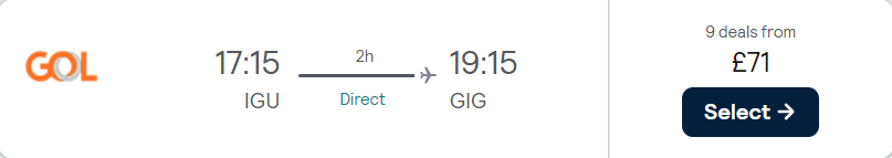 cheap flights to Brazil