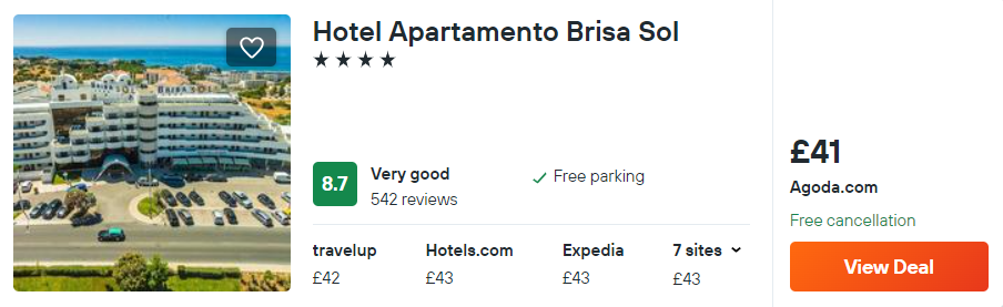 Hotel Apartamento Brisa Sol