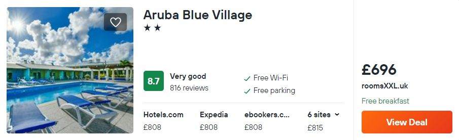 Aruba Blue Village