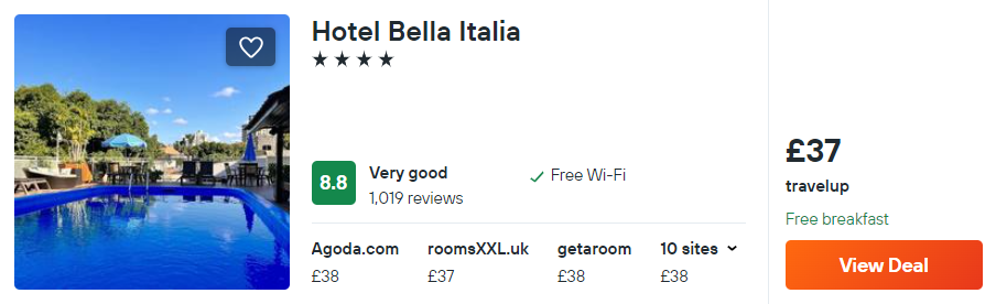 Hotel Bella Italia