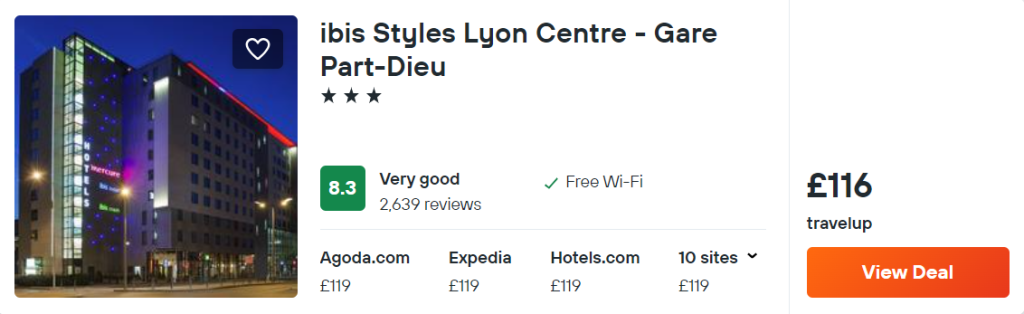 ibis Styles Lyon Centre - Gare Part-Dieu