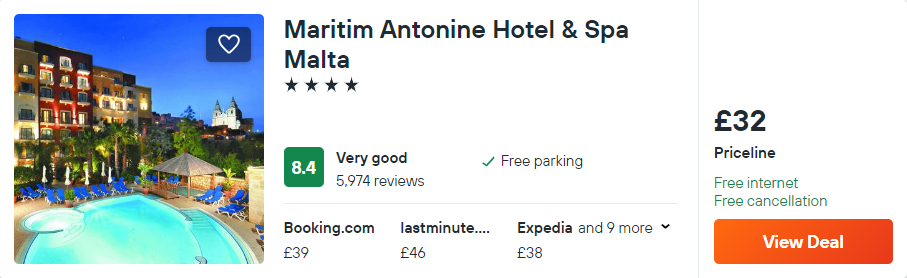 Maritim Antonine Hotel & Spa Malta