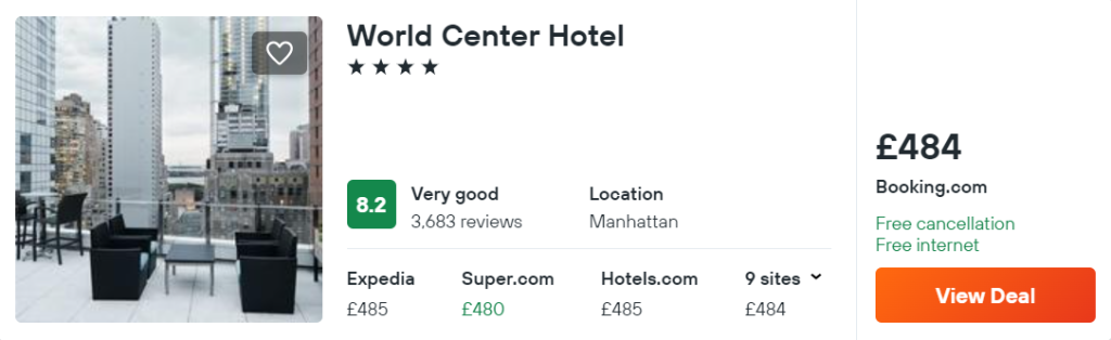 World Center Hotel