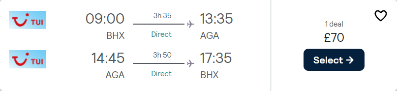 cheap flights to Morocco