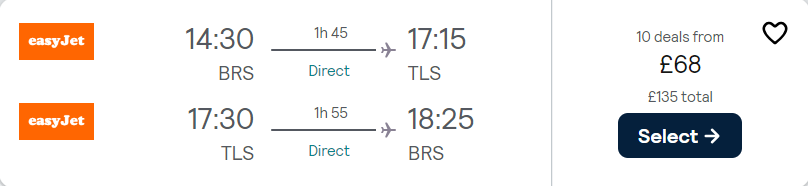 cheap flights to France