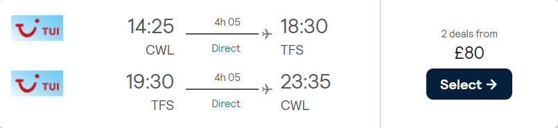 cheap flights to Spain