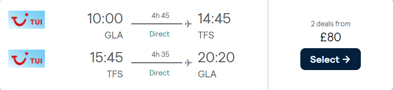 cheap flights to Spain