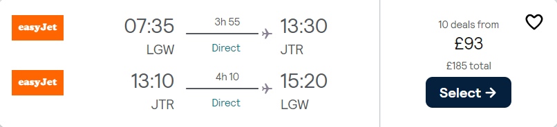 cheap flights to Greece
