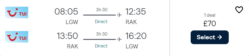 cheap flights to Morocco