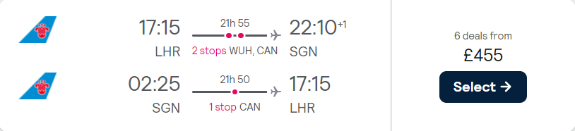 cheap flights to Vietnam