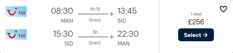 cheap flights to Cape Verde