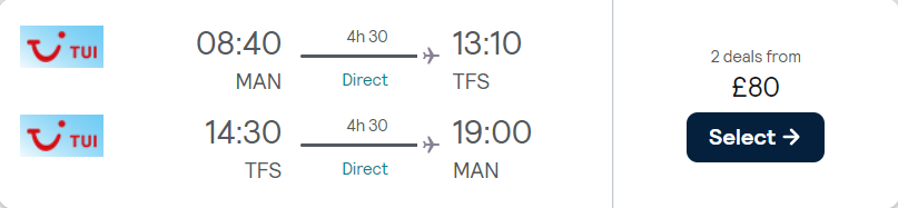cheap flights to Spain