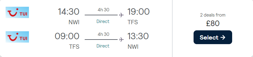 cheap flights to Spain