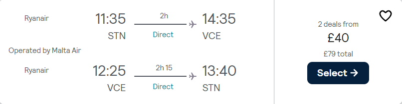 cheap flights to Italy
